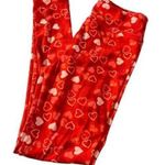 LuLaRoe  Red Pink Hearts Valentines Buttery Soft Leggings One Size #4404 Photo 0