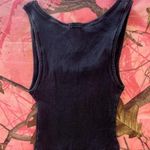 skims cotton rib tank black soot Photo 3