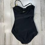 None One-Piece Small Swimsuit with Cut-Outs Black Photo 2