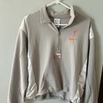 Women's Nike WNBA Fleece Top. 1/4 zip, Size Large. Gray Photo 0