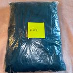 NWOT blue chiffon long sleeve appliqué sequins floral Mother of the Bride 14 Photo 8