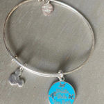 Alex and Ani Disney Bracelet‎ Whistle While You Work Charm Snow White Ears 2016 Silver Photo 0