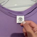 Gold’s Gym Long Sleeve Cut Out Back Shirt Purple‎ Size Medium Purple Photo 3