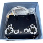 Michael Kors  Floral Mercer Medium Leather Messenger Bag Photo 13