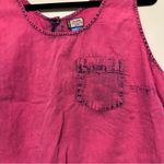 KAVU  pink tank top button back size L Photo 1