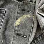 Blue B Black Jean Jacket Size M Photo 4