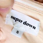 Super Down Light Pink Mini Side Slit Cocktail Dress - Small Photo 4