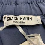 Grace Karin Women's Cropped Paper Bag Waist Pants Photo 9