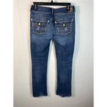 American Eagle  Outfitters Next Level Kick Bootcut jeans in a blue medium wash 4 Photo 1