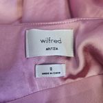 Wilfred Aritzia‎  Hymn Dress Wedding Guest Pink Satin Size 8 Photo 8