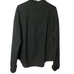 Raquel Allegra Black Gauze Poet Button Photo 6