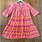 Japna Goa Beach  pink and orange coverup dress small Photo 8