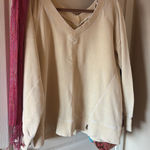 Aerie  V-Neck Sweatshirt Photo 0