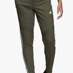 Adidas  Womens XS Tiro 19 Training Pants Joggers olive green white stripes Photo 0