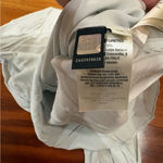 Fendi Size 46 Women Poplin Top Heron Blue Flowers 1450 Retail Brand New Photo 8