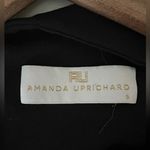 Amanda Uprichard  women black sleeveless fit & flare skater mesh mini dress S Photo 3