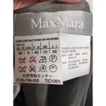 Max Mara Black White Wool Blend Twill Pleated A-Line Mini Skirt Size 8 Photo 1