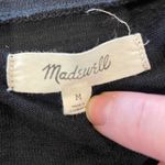 Madewell V Neck Muscle Tank Dress in Black Photo 9