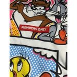 Members Only  Looney Tunes Comic Graphic Hoodie Dress Mini All Over Print Medium Photo 4