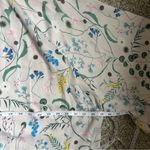 H&M Anna Glover x Cream Dress Floral Design Tunic Flowy Casual Formal Summer Photo 8