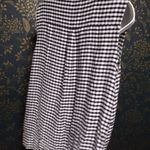 Kate Spade Saturday Black and White Checkered Top Size 12 Photo 3