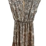 Alice + Olivia  Silk Leopard Print Mini Dress SZ XS Evening Wear Classy Dress Photo 1