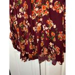 Umgee Women's Floral Bell Sleeve Choker Neck Tunic Top S Small Multicolor Photo 3