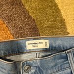 Abercrombie & Fitch The Skinny High Rise Jeans Light Wash Cropped Size 18 Short Photo 2