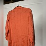 American Vintage Vintage 100% Silk Button Down Maxi Dress Photo 9