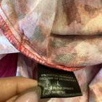 Natori  Ombre Animale print cotton poplin sundress fuschsia midi Dress L Photo 4