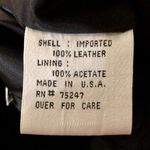 Siena Leather Skirt Womens 6 Used Black Photo 8