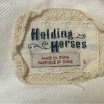 Holding Horses Anthropologie  patchwork jean skirt Photo 2