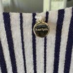 Anthropologie Harlyn Women's Striped Jumpsuit Size S Linen Blend Multicolor Photo 4