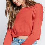 Forever 21 NWT Cropped Marled Sweater Photo 1