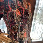Free People multicolor All Doll Up paisley Mini Dress size Medium Photo 6