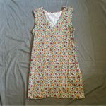 Boden Orange and Red Floral Mini Dress EUC Size 8 Photo 5