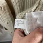 Banana Republic  Oversized Cable Knit Wool/Alpaca Blend Cardigan in Beige Size S Photo 4