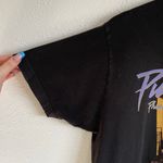PRINCE Black Purple Rain Prince And The Revolution Short Sleeve Graphic Band Tee Size L Photo 5