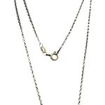 Sterling Silver Angel Pendant Necklace Aquamarine CZ Chain 18" NWOT Photo 2