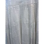 Adrianna Papell Dress Size 16 Ivory Lace NWT Handkerchief Skirt $249 MSRP Photo 3