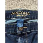 Arizona Jeans Arizona Jean Co Women's Dark Wash Bootcut Jeans Size 14 Long Denim Photo 2