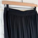 The Frock NYC Black Tshirt Knee Length Skirt Elastic Waist Pullon Lightweight XL Photo 1