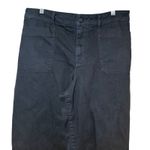 Pilcro  Wide Leg Cropped Pants Black Size 32 Photo 1