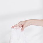 Vintage Rafaella White Lace Top Short Sleeve Blouse Size Small Photo 3