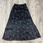 Time Out Vintage Floral Satin Skirt A Photo 0