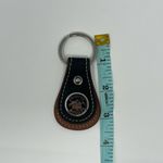 Dooney & Bourke  Leather & Suede Keychain Fob - Black and Brown Photo 2
