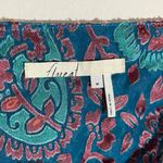 Anthropologie Valo Velvet Burnout Paisley Blouse Photo 5