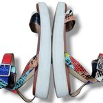 Shoes Size 11 US Women's MIA Ellen Platform Sandals Ankle Strap Animal Print Women's Shoes Photo 3