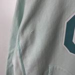 Urban Outfitters Champion Reverse Weave Hoodie Sweatshirt Medium M White Graphic Photo 13