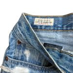 Levi's Premium 501 Distressed Denim Cutoff Shorts Size 29 Medium Wash Photo 3
